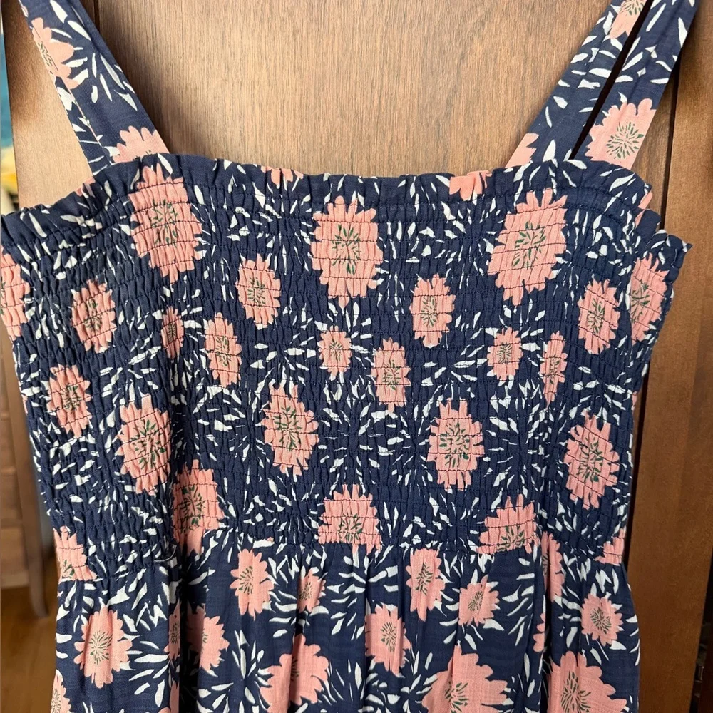 THML Smocked Floral Maxi Dress - Picture 3 of 9